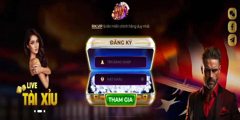 Truy cập link chính thống tham gia đăng ký Rikvip 
