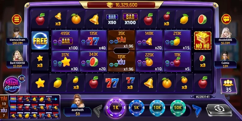 Quy định quay thưởng xèng hoa quả đơn giản nhất