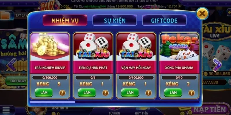 Cách đặt cược săn hũ đổi thưởng cùng Rikvip
