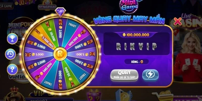 Chi tiêu mức vốn quá tải tại hệ thống Rikvip