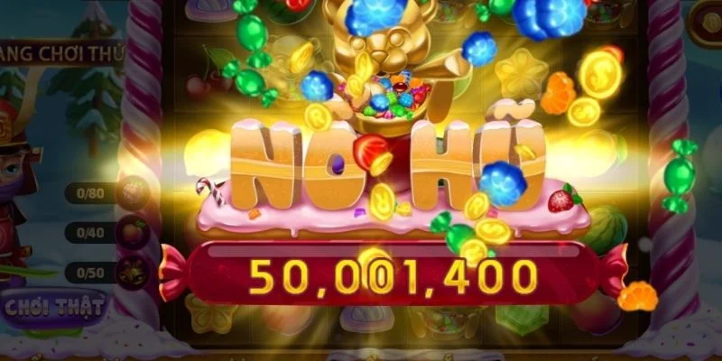 Đồ hoạ game candy fruit thú vị tại Rikvip