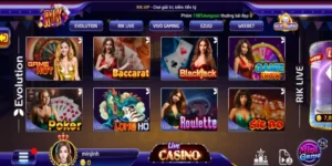 Live casino tại nhà cái Rik và những khái quát liên quan 
